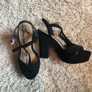 American rag t-strap heels